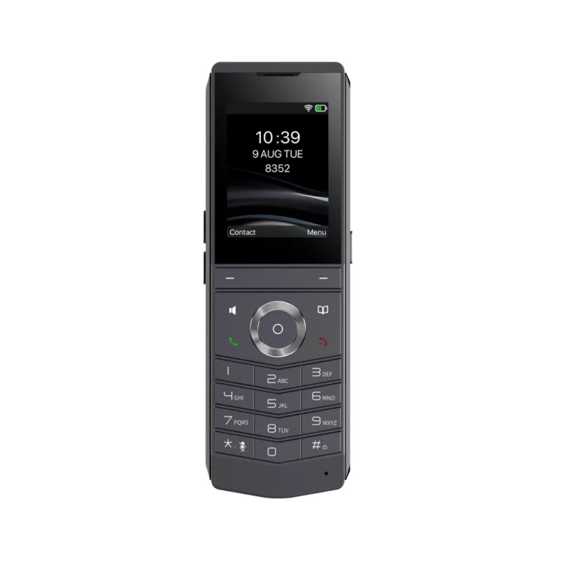 IP mobilusis telefonas Fanvil W611W V2 juodas 4 linijos LCD Wi-Fi