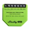 Įmontuojamas reguliatorius Shelly Dimmer Gen3 — LED maks. 150W, halogenas maks. 200W, 220–240V, belaidis, juoda / žalsvai geltona