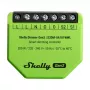 Įmontuojamas reguliatorius Shelly Dimmer Gen3 — LED maks. 150W, halogenas maks. 200W, 220–240V, belaidis, juoda / žalsvai geltona