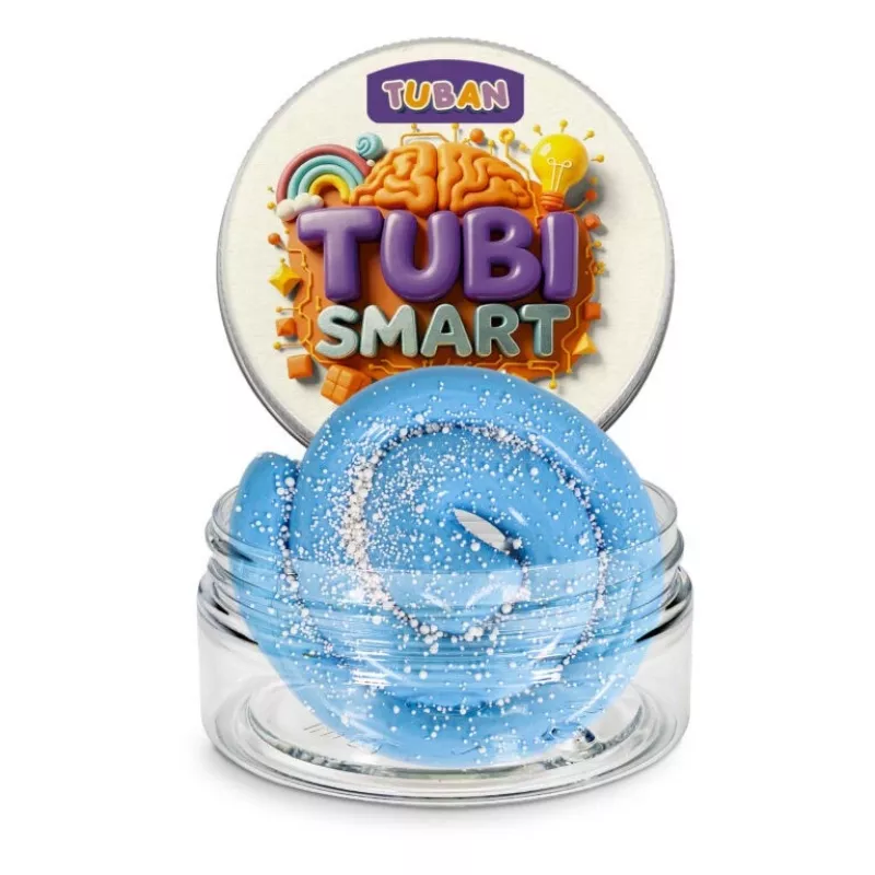 Modelinio molio TUBAN Tubi Smart – Blue Sky, 50 g