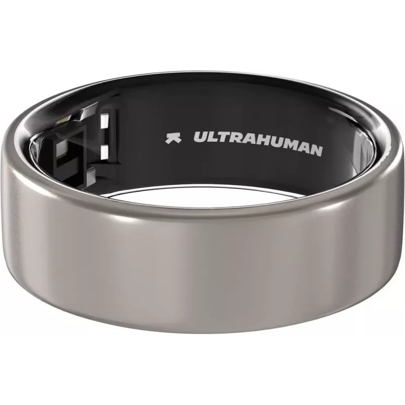 Ultrahuman Ring Air Raw Titanium Size 10 | Ultrahuman