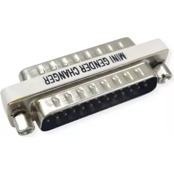 VALUE Mini Gender Changer, DB25 ST/ST (12.99.2005)