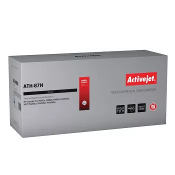 Activejet ATH-87N dažomasis miltelis (pakeičia HP 87A CF287A; Supreme; 9000 puslapių; juodas)