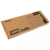 Kolink PCI Express 5.0 x16 į x16 pakėlimo kabelis, 180 laipsnių, juodas - 30cm