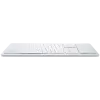 Belaidė klaviatūra CLEVETURA CLVX 1 Touch-On-Keys AI — ANSI US Mac išdėstymas, žirkliniai jungikliai, aliuminio korpusas, interaktyvus RGB