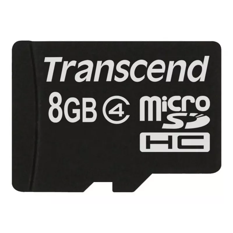 MicroSDHC kortelė Transcend 8GB Class 4 TS8GUSDC4
