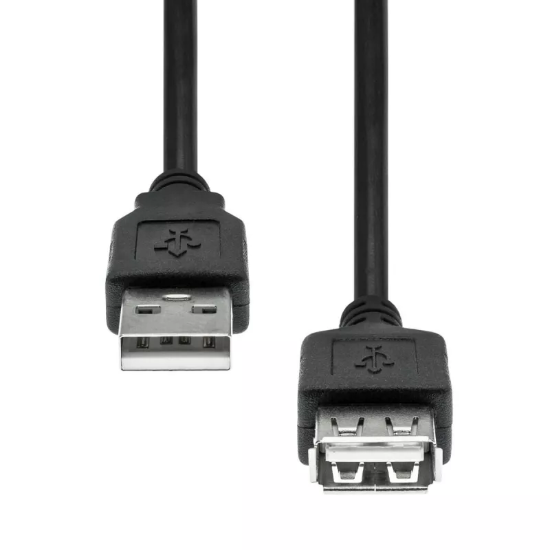 USB ilginimo kabelis ProXtend USB2AAF-003 3 m, USB A kištukas į USB A lizdą, juodas
