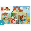 Konstruktorius LEGO DUPLO Farm Animal Care rinkinys 10416 — 74 dalys, 2 minifigūrėlės, amžius 2+