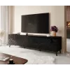 RTV spintelė ABETO 200x42x52 juodas blizgus