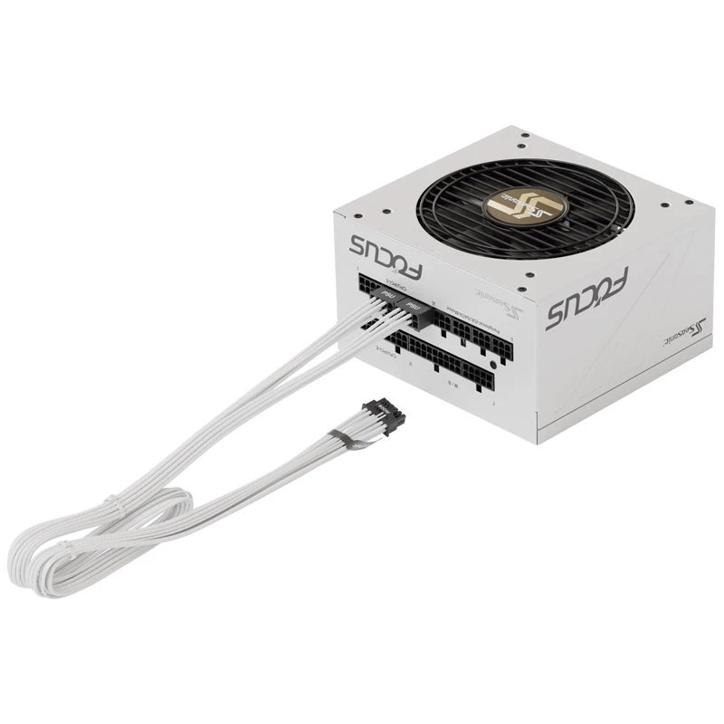 Seasonic 12VHPWR PCIe adapterio kabelis - (Balta, 0,75 metro)(SS2X8P-12VHPWR-600/Balta)