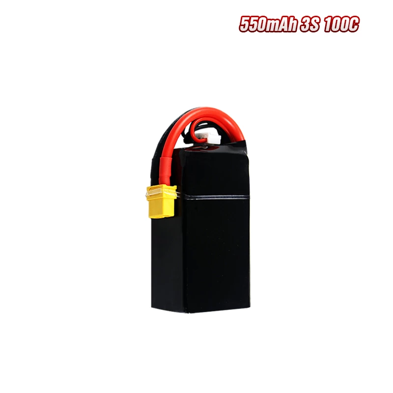 Extralink LiPo baterija 550 mAh 3S su XT30 100C, skirta FPV dronams, RC transporto priemonėms