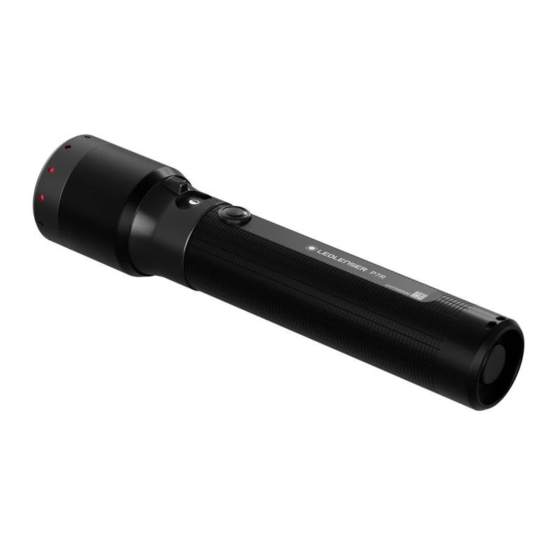 Rankinis žibintuvėlis Ledlenser P7R Juodas įkraunamas LED 1000 liumenų, 3.7V 21700, IP68, 159 mm, 360 g