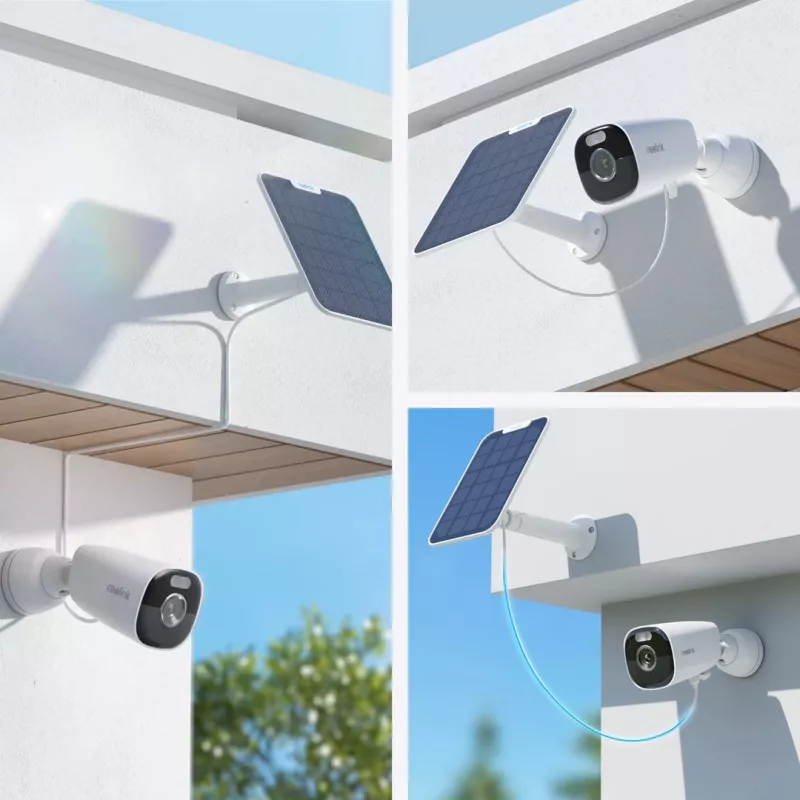 Reolink Argus Series B340 – 5 MP atskira lauko baterijos kamera, 5/2,4 GHz Wi-Fi, išmanus aptikimas, spalvotas naktinis matymas