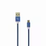 Sbox USB-10315BL USB->Micro USB M/M 1,5 m mėlynas