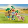 Playmobil 71443 Kaimas: Daržovių sodas su seneliais
