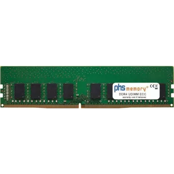 PHS-memory 8GB RAM atmintis, tinkama Aquado Silent Server BYV2-E21-2NVME (Bayernserver) DDR4 UDIMM ECC 2666MHz PC4-2666V-E (SP380953)