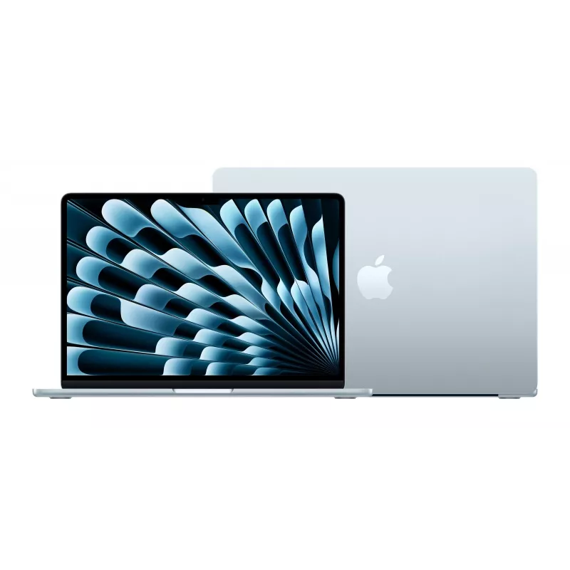 “Apple MacBook Air 13 colių : M4 lustas su 10 branduolių CPU ir 8 branduolių GPU, 16 GB, 256 GB SSD - Dangaus mėlyna”