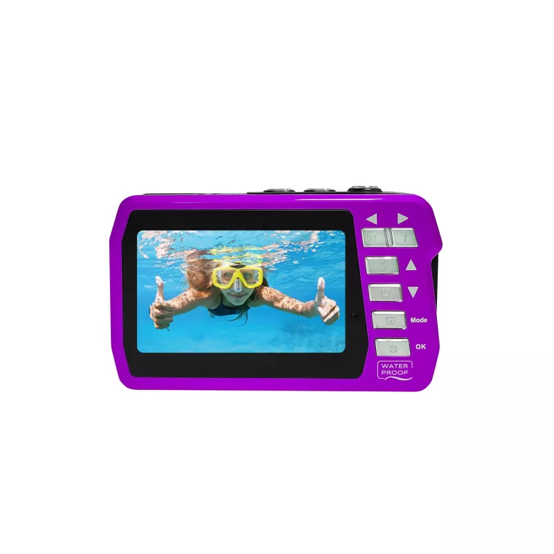 Kompaktiška vandeniui atspari kamera EASYPIX Aquapix W3048‑V 12MP, 4x skaitmeninis priartinimas