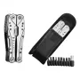 Extralink Multitool, Pocket Knife 23-in-1, with Case, Sidabrinė