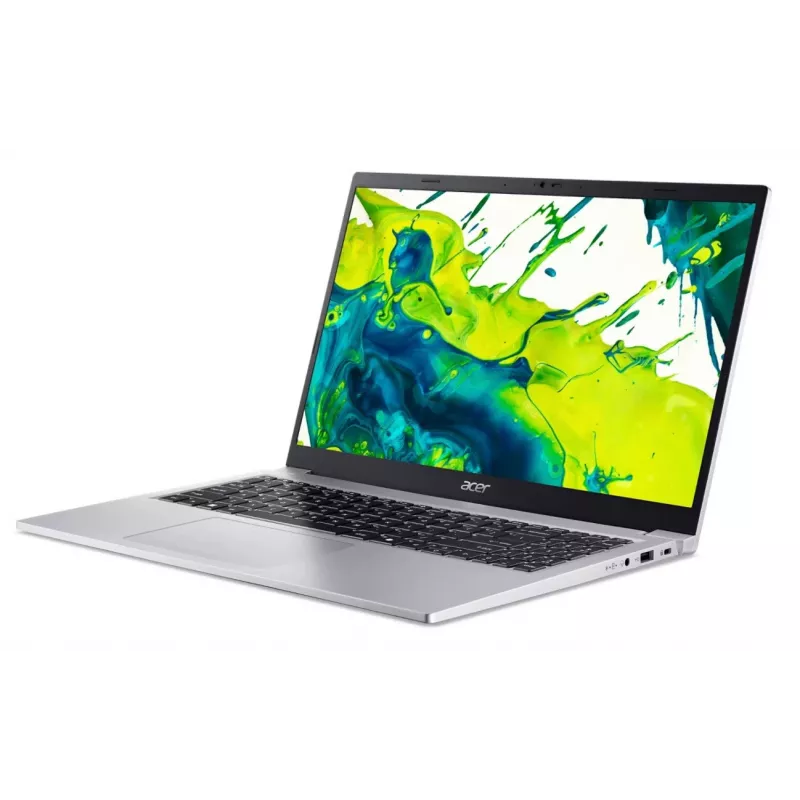 Nešiojamasis kompiuteris Acer Aspire Lite Core i3 N355, 15,6 colių ekranas, 8 GB RAM, 512 GB SSD, be OS