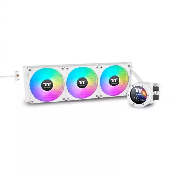 K Thermaltake Liquid Cooling Thermaltake TH420 V2 Ultra EX ARGB Sync All-In-One Liquid Cooler - Snow Edition
