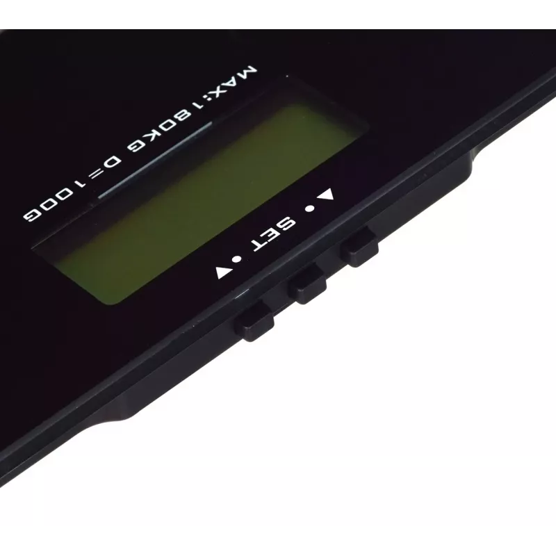 Asmeninės vonios svarstyklės Esperanza EBS018K - elektroninės, 180 kg, juodos