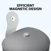 Ausinių dėklas Anker Soundcore Space One Pro su magnetiniais metaliniais mygtukais, pilkas