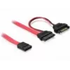 SATA kabelis DeLOCK 84418 0,5m raudonas