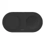 Belkin WIZ021VFBK – belaidis 2-in-1 įkrovimo kilimėlis su Qi2 technologija 15 W, juodas