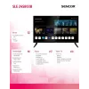 24 colių SENCOR SLE 24S803B HD Ready SMART TV su webOS, Wi-Fi, Bluetooth, DVB-T2/C/S2, 1366×768