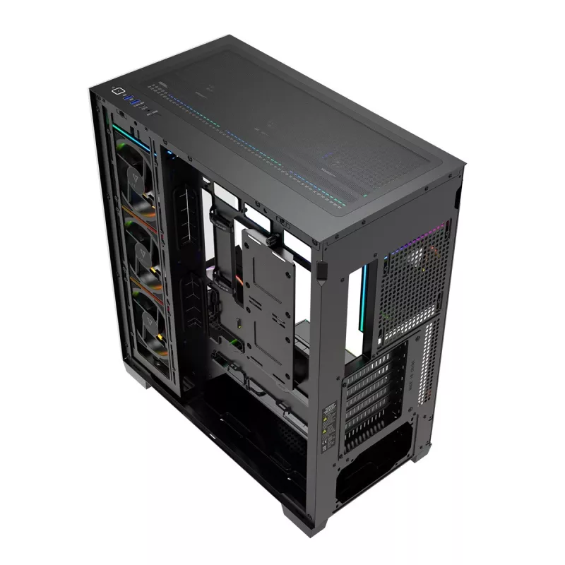 Modecom Volcano Stellar Plus ARGB Midi 8F Juoda