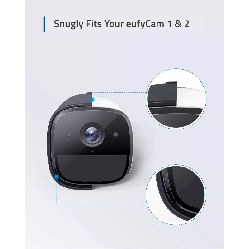 Dangtelis Eufy T8711111 lauko juodas 2 vnt.