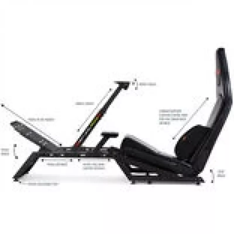Next Level Racing F-GT Formula > Simuliatoriaus Kabina + Grindų Kilimėlis žaidimų kilimėlis