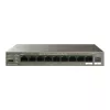 Nevaldomas komutatorius Tenda TEG1110PF-8-120W Gigabit Ethernet PoE 9 prievadų