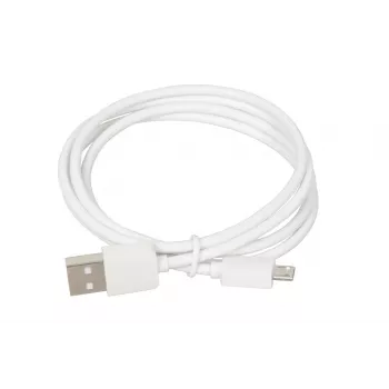 Maitinimo įkroviklis iBOX C-41 USB 2A, 1 USB prievadas, microUSB laidas, baltas