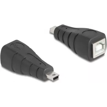 Jungčių adapteris DeLOCK 67200 Mini USB į USB Type-B juodas