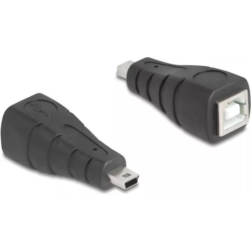 Jungčių adapteris DeLOCK 67200 Mini USB į USB Type-B juodas