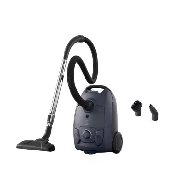 Būgninis dulkių siurblys Electrolux EB31C1DB 750 W, 3 l dulkių maišelis, HEPA filtras, teleskopinis plieninis vamzdis