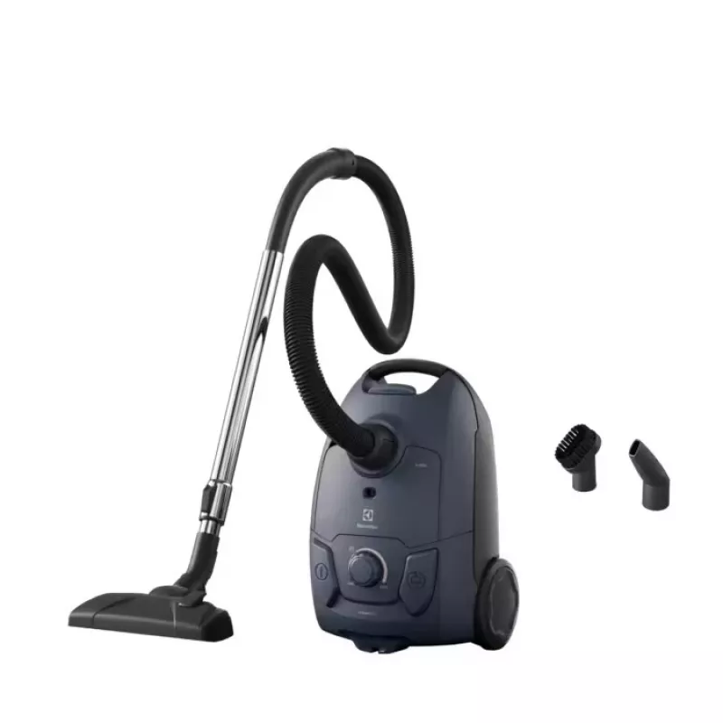 Būgninis dulkių siurblys Electrolux EB31C1DB 750 W, 3 l dulkių maišelis, HEPA filtras, teleskopinis plieninis vamzdis