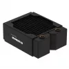 Radiatorius Hardware Labs Dabel-60d 120 mm — 120 mm storio, juodos spalvos