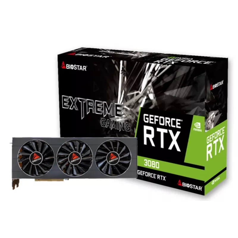 BIOSTAR GeForce RTX 3080 10GB GDDR6X vaizdo plokštė