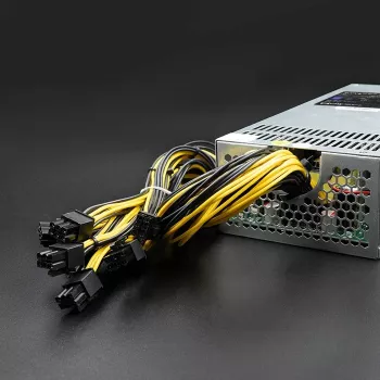 Qoltec 50177 PCI-E maitinimo blokas Smart 1600W | 80 Plus Gold - duomenų gavyba