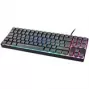 GAMIAC TKL90G žaidimų klaviatūra, Kailh Raudona pilka