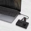 Qoltec 52274 M.2 SSD diskų prijungimo stotelė | NVMe | SATA | USB-C | DUAL 2 x 2TB
