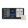 Dviejų valdymo skydelių Shelly Wall Display X2 WiFi/BLU (sidabrinis) + BLU H&T
