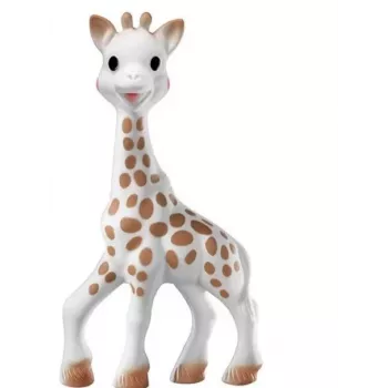 Vaikiškas dovanų rinkinys Sophie La Girafe 000013 — 2 dalių įvairiaspalvis rinkinys su barškučiu, nuo 0 mėnesių