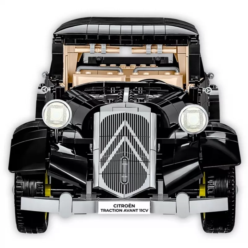Citroen Traction Avant 11CV 1938 - Executive Edition, konstrukcinis žaislas masteliu 1:12