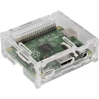 Korpusas Joy-IT, skirtas Raspberry Pi A+, skaidrus RB-Casea+01 — apsauginis gaubtas, skaidrus plastikas