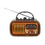 Nešiojamas analoginis AM/FM radijas RA16 saulės