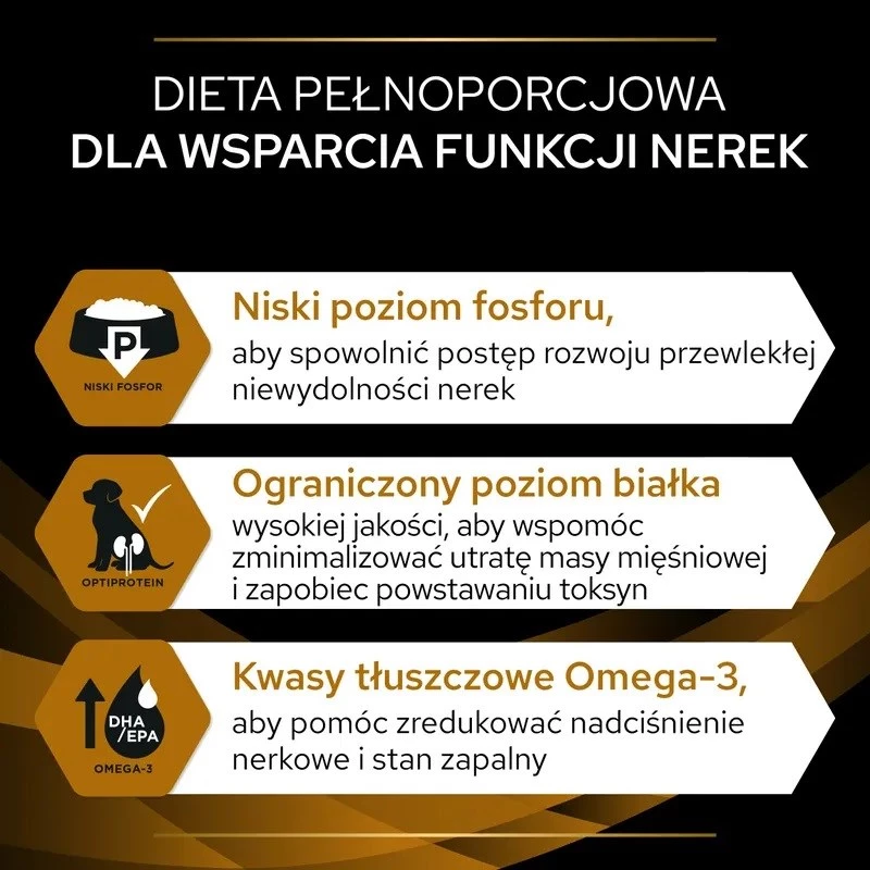 Šlapias šunų maistas PURINA Pro Plan Veterinary Diets NF Renal Function terapinis, kiauliena, 400 g skardinė